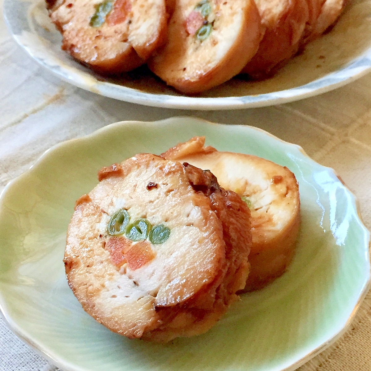 むね肉で 柔らかチキンロール レシピ 作り方 By みさきらりんず 楽天レシピ